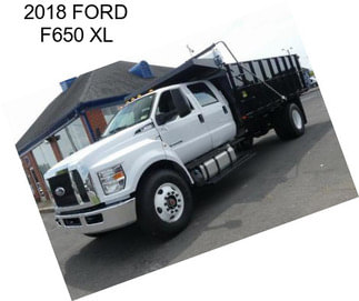 2018 FORD F650 XL