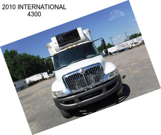 2010 INTERNATIONAL 4300