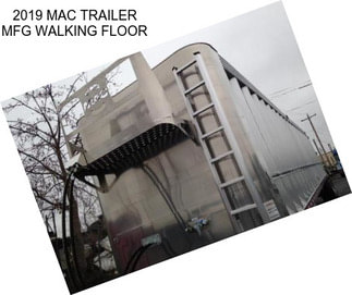 2019 MAC TRAILER MFG WALKING FLOOR