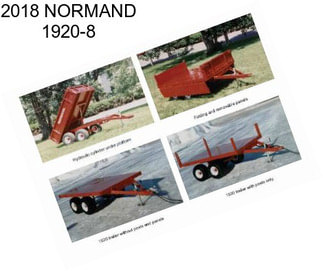 2018 NORMAND 1920-8