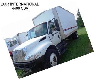 2003 INTERNATIONAL 4400 SBA