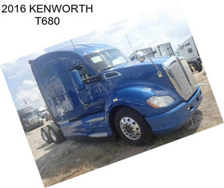 2016 KENWORTH T680