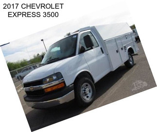 2017 CHEVROLET EXPRESS 3500