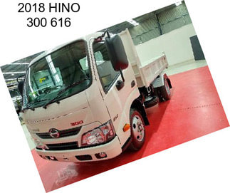 2018 HINO 300 616