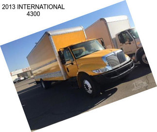 2013 INTERNATIONAL 4300