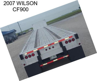 2007 WILSON CF900