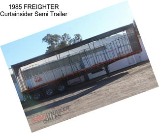 1985 FREIGHTER Curtainsider Semi Trailer