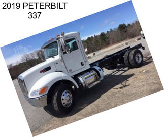 2019 PETERBILT 337