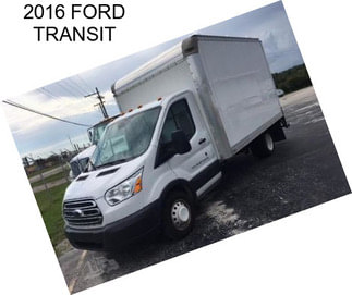 2016 FORD TRANSIT