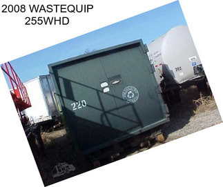 2008 WASTEQUIP 255WHD