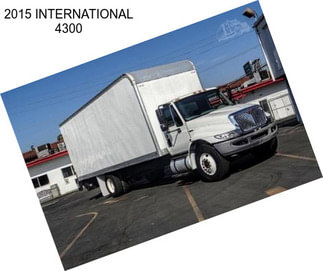 2015 INTERNATIONAL 4300