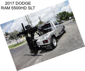 2017 DODGE RAM 5500HD SLT