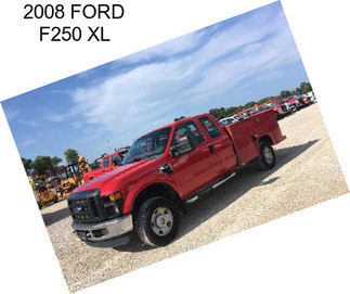 2008 FORD F250 XL