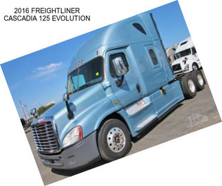 2016 FREIGHTLINER CASCADIA 125 EVOLUTION