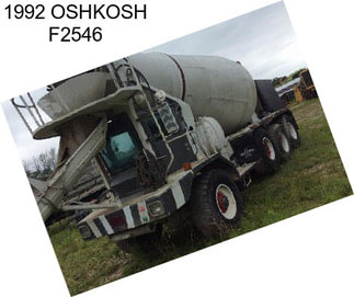 1992 OSHKOSH F2546
