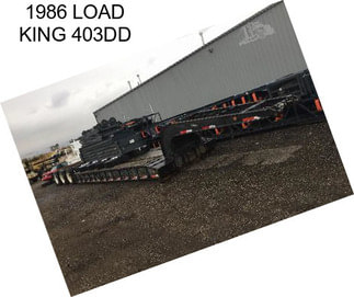 1986 LOAD KING 403DD