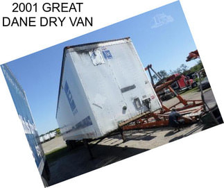 2001 GREAT DANE DRY VAN