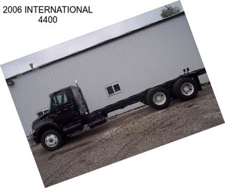 2006 INTERNATIONAL 4400