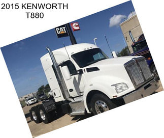 2015 KENWORTH T880