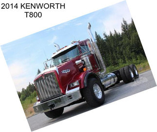 2014 KENWORTH T800