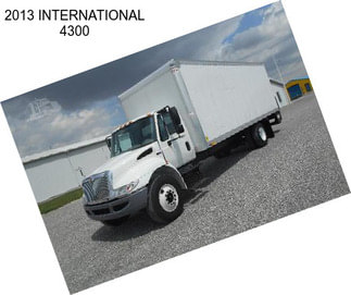 2013 INTERNATIONAL 4300