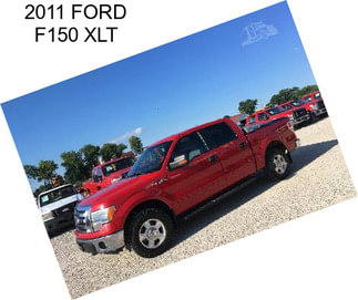 2011 FORD F150 XLT