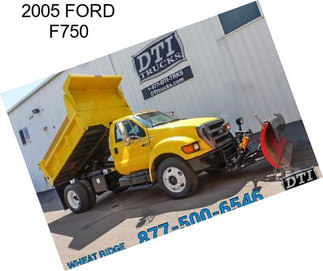 2005 FORD F750