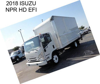 2018 ISUZU NPR HD EFI