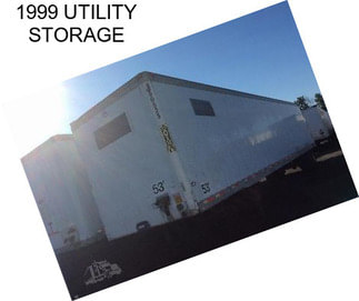 1999 UTILITY STORAGE