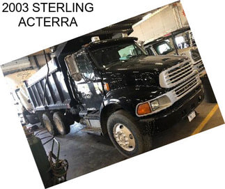 2003 STERLING ACTERRA