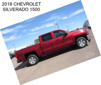 2018 CHEVROLET SILVERADO 1500