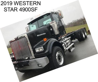 2019 WESTERN STAR 4900SF