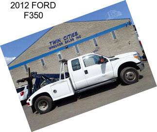 2012 FORD F350