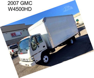 2007 GMC W4500HD