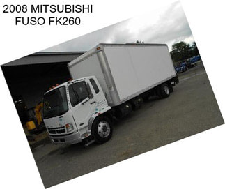 2008 MITSUBISHI FUSO FK260