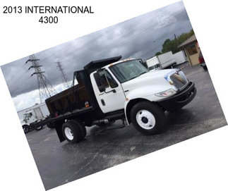 2013 INTERNATIONAL 4300