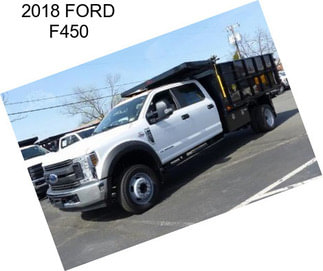 2018 FORD F450