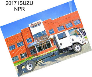 2017 ISUZU NPR