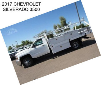 2017 CHEVROLET SILVERADO 3500