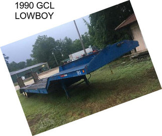 1990 GCL LOWBOY