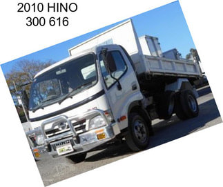 2010 HINO 300 616