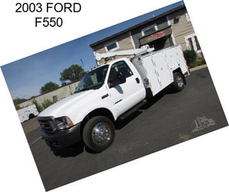 2003 FORD F550