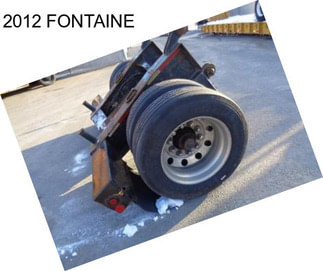 2012 FONTAINE