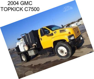 2004 GMC TOPKICK C7500