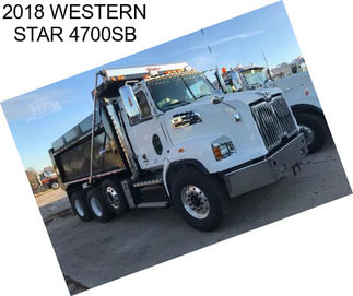 2018 WESTERN STAR 4700SB