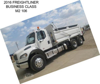 2016 FREIGHTLINER BUSINESS CLASS M2 106