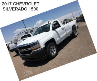 2017 CHEVROLET SILVERADO 1500