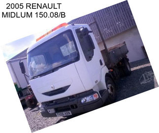 2005 RENAULT MIDLUM 150.08/B