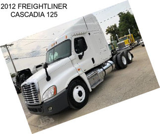 2012 FREIGHTLINER CASCADIA 125