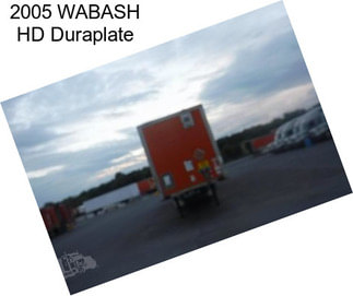 2005 WABASH HD Duraplate